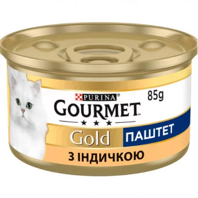 Gourmet Gold Консерви для котів, мус, 85 гр (паштет банка)