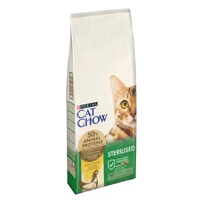 Purina Cat Chow Sterilized Сухий корм для стерилізованих котів з куркою