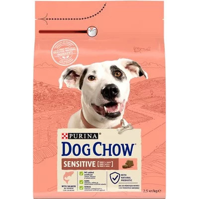 Purina Dog Chow Sensetive Cухий корм для собак з лососем