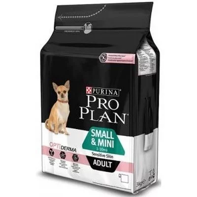 Pro Plan Small&Mini Adult Sensitive Сухий корм для собак малих порід з чутливою шкірою з лососем