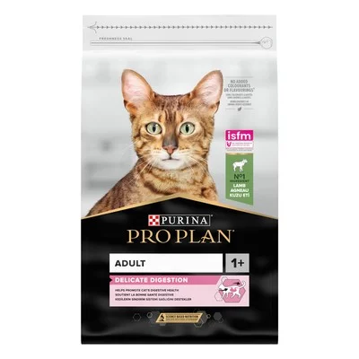 Pro Plan Adult Delicate Корм для дорослих котів з чутливою шкірою (з ягням)