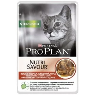 Pro Plan Sterilised Nutrisavour пауч для стерилізованих котів