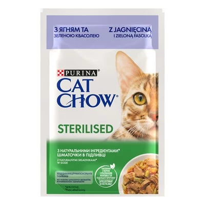 Purina Cat Chow Sterilised Вологий корм для стерилізованих котів, 85г