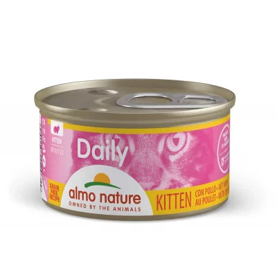 Almo Nature Daily Kitten, вологий корм  для кошенят, 70 гр