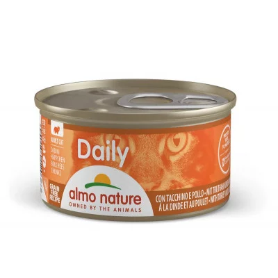 Almo Nature Daily Cat Консерви для котів шматочки, 85 г