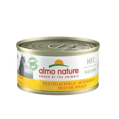 Almo Nature вологий корм для котів HFC Cat Natural, 70 гр