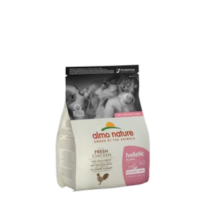 Almo Nature Holistic Puppy XS-S для цуценят маленьких порід зі свіжою куркою