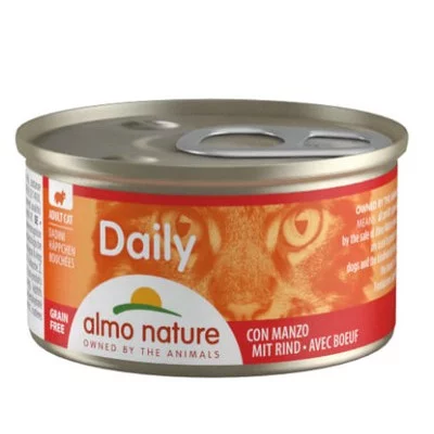 Almo Nature Daily Cat Консерви для котів шматочки, 85 г