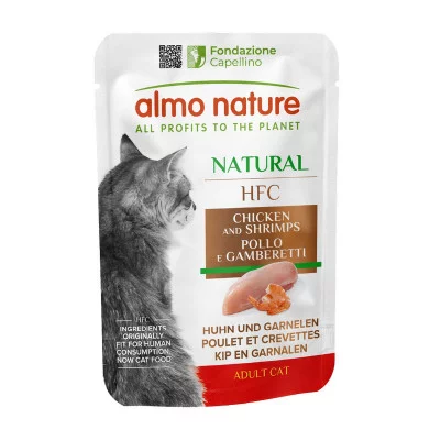 Almo Nature HFC Cat Natural Pouch Cat паучі для котів, 55 г