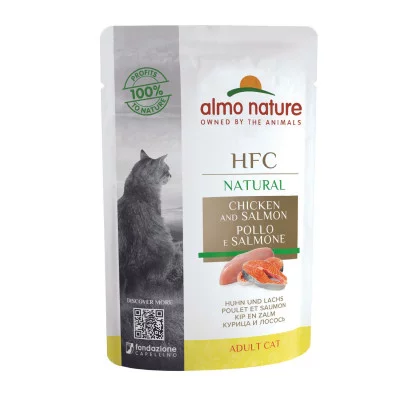 Almo Nature HFC Cat Natural Pouch Cat паучі для котів, 55 г