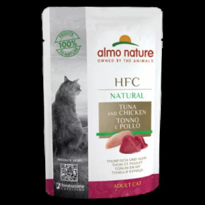 Almo Nature HFC Cat Natural Pouch Cat паучі для котів, 55 г