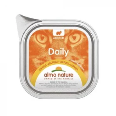 Almo Nature Daily Menu Cat Консерви для котів паштет, 100 г