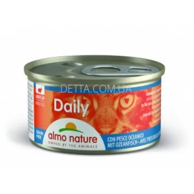 Almo Nature Daily Cat Консерви для котів мус, 85 г