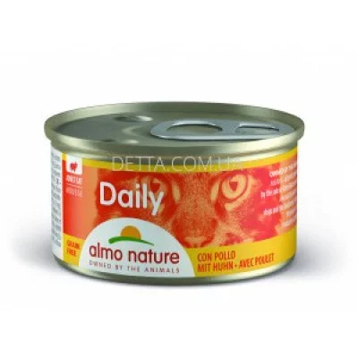 Almo Nature Daily Cat Консерви для котів мус, 85 г