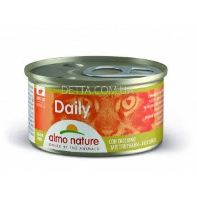 Almo Nature Daily Cat Консерви для котів мус, 85 г