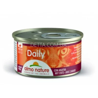 Almo Nature Daily Cat Консерви для котів мус, 85 г