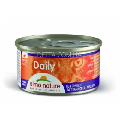 Almo Nature Daily Cat Консерви для котів мус, 85 г
