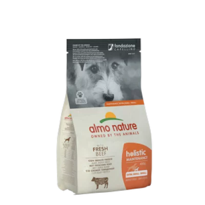 Almo Nature Holistic Dog XS-S для дорослих собак маленьких порід зі свіжою яловичиною