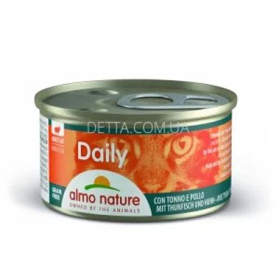 Almo Nature Daily Cat Консерви для котів мус, 85 г