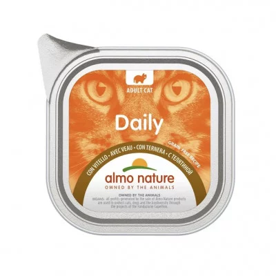 Almo Nature Daily Menu Cat Консерви для котів паштет, 100 г