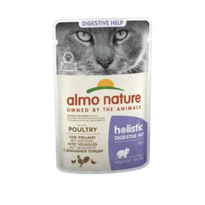 Almo Nature Holistic Functional Cat, для котів з чутливим травленням, пауч, 70 г