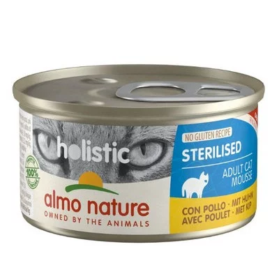 Almo Nature Holistic Functional Cat, вологий корм для стерилізованих котів, 85 гр