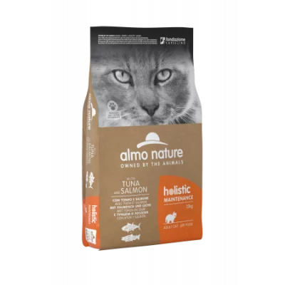 Almo Nature Holistic Cat для дорослих котів з тунцем і лососем