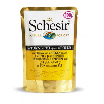 Schesir Консерви для котів, пауч, 100 гр