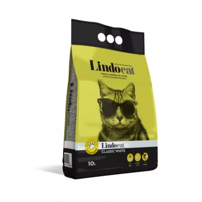 Lindocat  Наповнювач бентонітовий Classic White (без запаху)