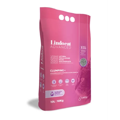 Lindocat Наповнювач бентонітовий  Advanced Clumping + Baby Powder (дитяча присипка)