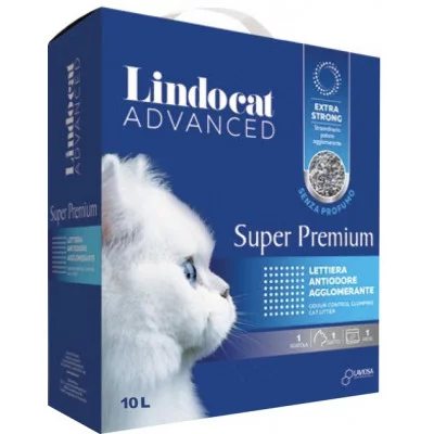 Lindocat Наповнювач бентонітовий  Super Premium Unscented (без запаху) (box)
