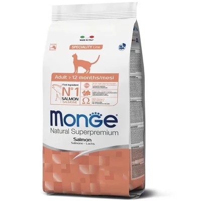 Monge Cat Monoprotein Adult Сухий корм для котів, з лососем
