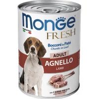 Monge Dog Fresh Adult Lamb Консерва для собак 400гр