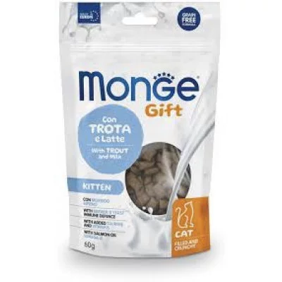 Monge Gift Cat Ласощі для котів смаколики з начинкою 60г