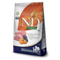Farmina DOG  N&D Grain Free PUMPKIN LAMB & BLUEBERRY ADULT M..