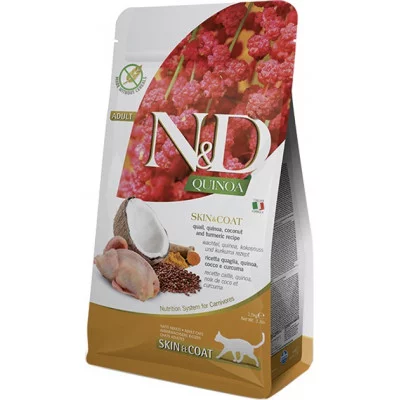 Farmina CAT  N&D  Quinoa Skin&Coat ADULT