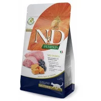 Farmina CAT  N&D Grain Free PUMPKIN LAMB & BLUEBERRY NEUTERE..
