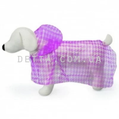 Camon Дощовик для собак, рожевий