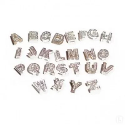 Camon Буква на нашийник, біла