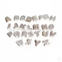 Camon Буква на нашийник, біла