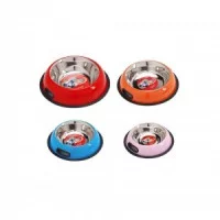 Camon Миска сталева кольорова з гумовим обідком