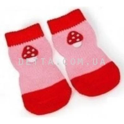 Camon Шкарпетки для собак рожеві 4 шт.