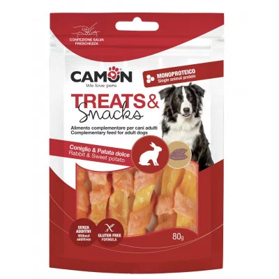 Camon  Снек- ласощі для собак смужки  80 г