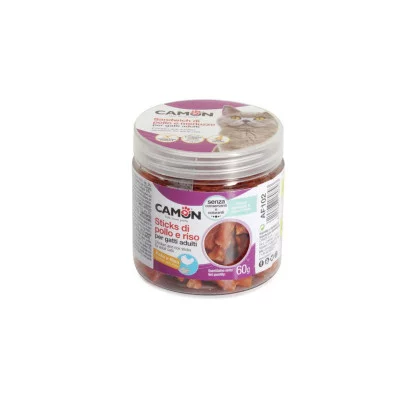 Camon  ласощі-снек для котів в тубі 60 гр