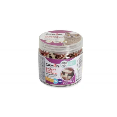 Camon  ласощі-снек для котів в тубі 60 гр
