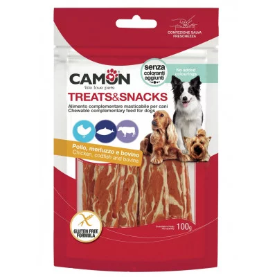 Camon Снек- ласощі для собак джерки 80 гр