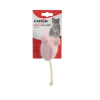 Іграшка CAMON Миша з хвостом мотузкою, поліестер