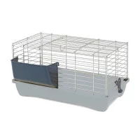 Клітка для кроля  FELIX 60, 58x32x31см сірий або червоний пі..