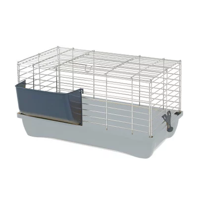 Клітка для кроля  FELIX 60, 58x32x31см сірий або червоний піддон