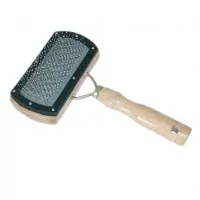 Пухнастики Пуходерка дерев'яна.з напиленням